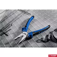 ЗУБР 200 мм, плоскогубцы, Профессионал (2201-1-20)