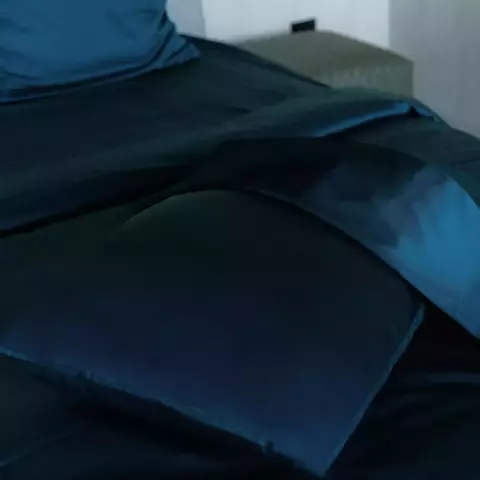 Наволочка 50x70 Mollen темно-бирюзовая