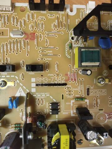 Плата питания HP LJ M28 (RM3-7397/RM3-7382) OEM