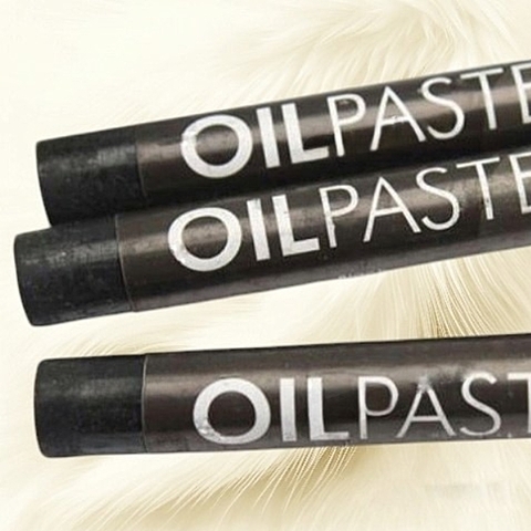 Пастель художественная масляная MUNGYO Oil Pastels Черный №531 (3шт)