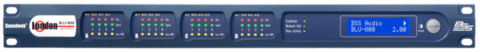 BSS BLU-800 аудио-матрица с процессором, шасси. BLU-link, CobraNet. Установка опциональных карт - до 16 аналоговых или цифровых вх. или вых., до 4 телефонных вх.