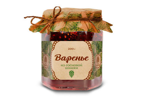 Варенье из сосновых шишек, 200г