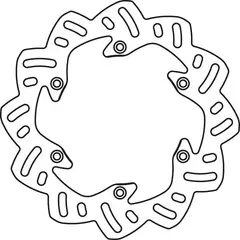 Диск тормозной задний RM/RMX/DR-Z 1400R2