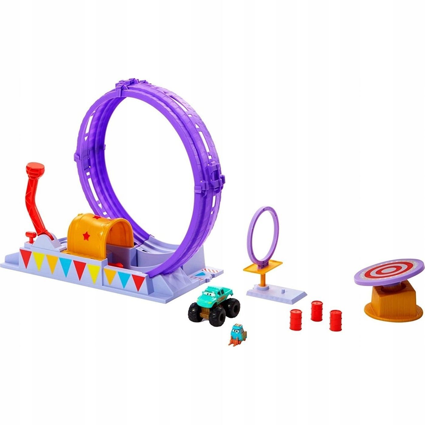 Игрушечный трек Mattel Disney Cars Тачки - Автомобильная трасса Signature  Loop с петлей и 2 автомобилями HGV73 купить в Москве | Доставка по России.