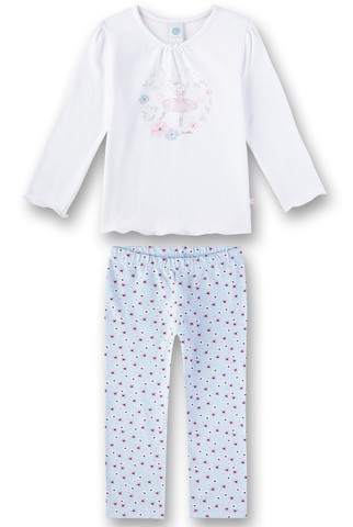 Хлопковая пижама с крольчонком Sanetta