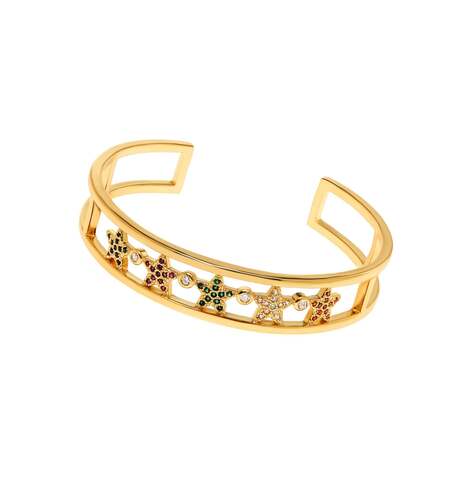 Stars Multi Cuff Bracelet