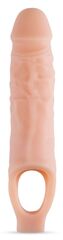 Телесный реалистичный фаллоудлинитель 9 Inch Silicone Cock Sheath Penis Extender - 22,86 см. - 