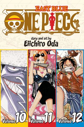 One Piece: East Blue. Vol 10-11-12 (На Английском Языке) (Б/У)