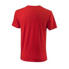 Теннисная футболка Wilson Team II Tech Tee Men - team red