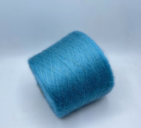 FILCOM (пр.Италия), art.Aurora, 850м/100 гр. 70% Суперкидмохер 30%Шелк , цвет-Лазурный берег  арт-31271
