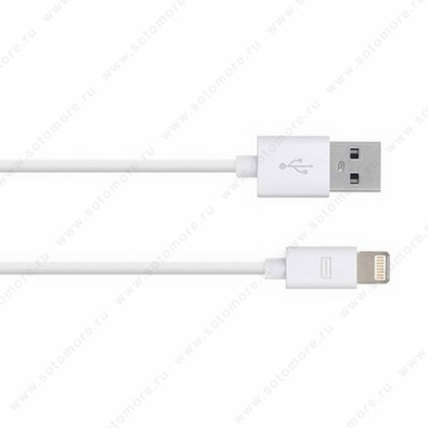 Кабель для Apple Lightning to USB Класс 1 1.0 метр в коробке с надписью Original Anthentic белый