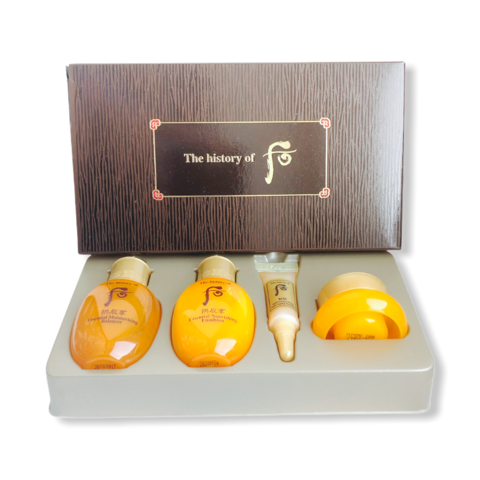THE HISTORY OF WHOO Gongjinhyang Special Gift Set of 4 Items Miniature