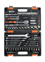 Набор инструментов 1/2" 1/4" 82 предмета кейс Вихрь