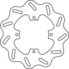 Диск тормозной задний CR/CRF 1150R2