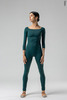 2 Sleeves unitard | bottle_green