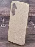 Силиконовый чехол блестящий Sparkle Case Блеск для Samsung Galaxy A54 (Золотой)