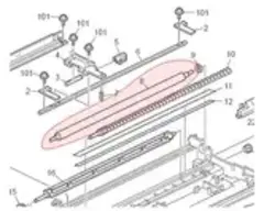 Ricoh a2933908 - Узел очистки ленты переноса