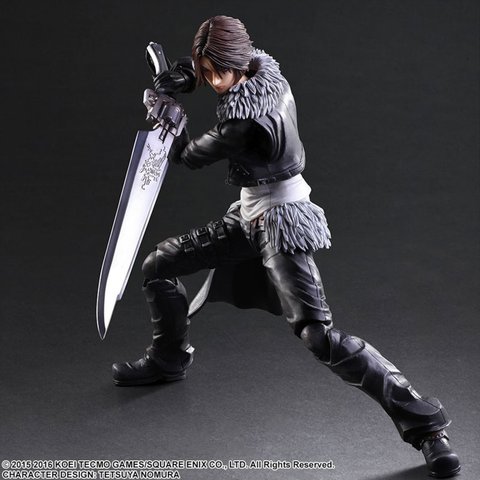 Финал Фэнтази Диссидия фигурка Скволл Леонхарт (копия) — Final Fantasy Dissidia Squall Leonhart Play Arts Kai (copy)