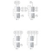 Переключатель встраиваемый на 3 потребителя Grohe Grohtherm SmartControl 29152LS0