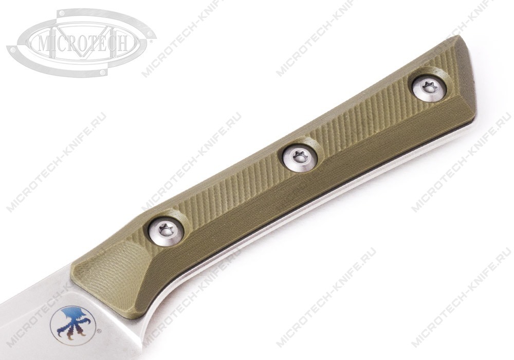 Нож Microtech Kitchen Steak OD Green Serrated