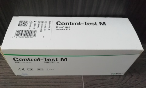 11379194263 Тест-полоски Контрол Тест М (Control Test M) 50шт/уп Roche Diagnostics GmbH, Germany/Рош Диагностика Рус, Германия