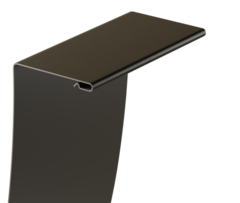 Универсальный околооконный профиль 89/254мм Docke Шоколад 3,0м