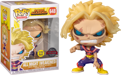 Funko POP! My Hero Academia: All Might (Weakened) (GW Exc) (648)