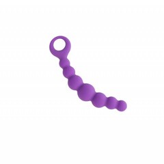 Анальная цепочка Bubble фиолетовая от Alive