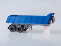 Semi Trailer Tipper MAZ-9506-20 blue AutoHistory 1:43