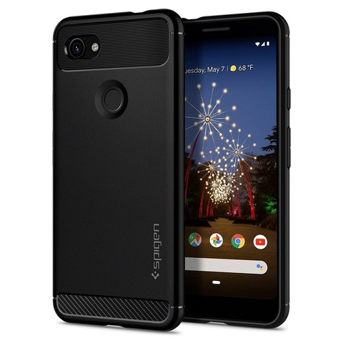 Чехол Spigen Rugged Armor для Google Pixel 3A Черный | Balck