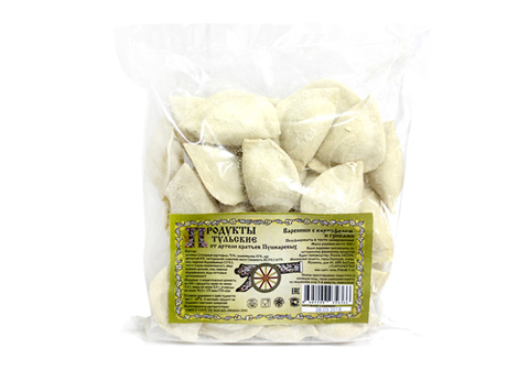Вареники с картофелем и грибами "Артель братьев Пушкаревых", 500г