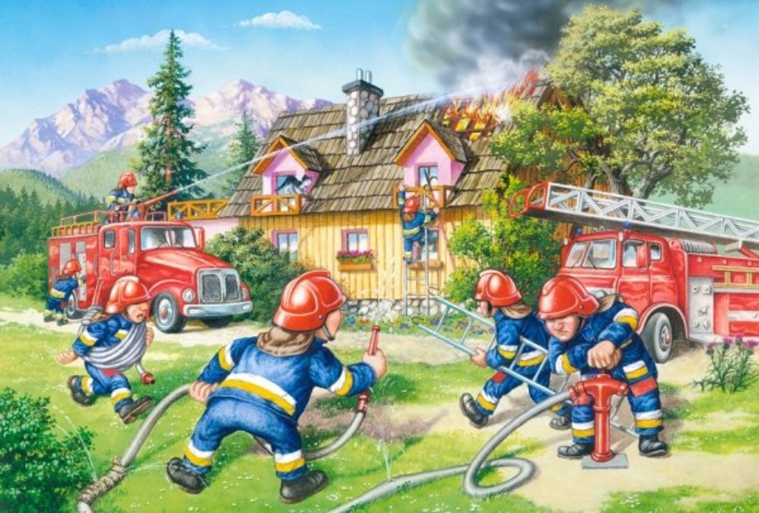 Пазл Castorland Fire Brigade (b-040025), 40 дет.