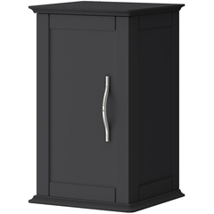 Cezares 54961 TIFFANY Шкафчик подвесной с одной распашной дверцей, реверсивный Nero grafite, 34x32x59 фото