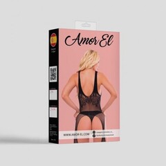 Кетсьюит (боди-комбинезон) Blanca S/L черный