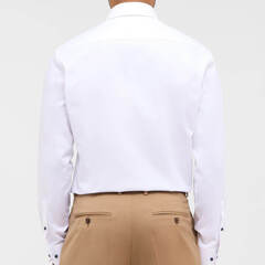 Сорочка мужская Eterna Modern Fit 2132-X171-12 из ткани Dynamic Cotton белая