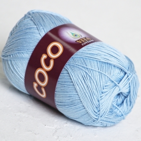 Пряжа Vita Coco 4323 светло-голубой