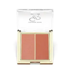 Golden Rose Румяна  ICONIC BLUSH DUO 02 Peachy Coral