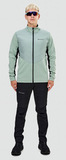 Премиальный костюм для лыж и зимнего бега Nordski Hybrid Pro 2.0 Ice Mint/Black мужской