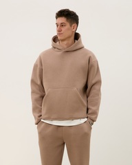 Худи с начесом MAN, какао II