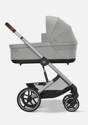 Cybex Детская коляска Balios S Lux BLK 2 в 1 цвет Seashell Beige