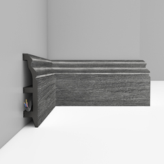 Плинтус напольный Decomaster D232-87 100х22х2400мм