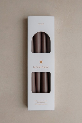 Набор конусных свечей, 4 шт