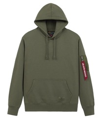 Толстовка Alpha Industries Utility Pocket Hoodie OG-107 Green (Зелёный)