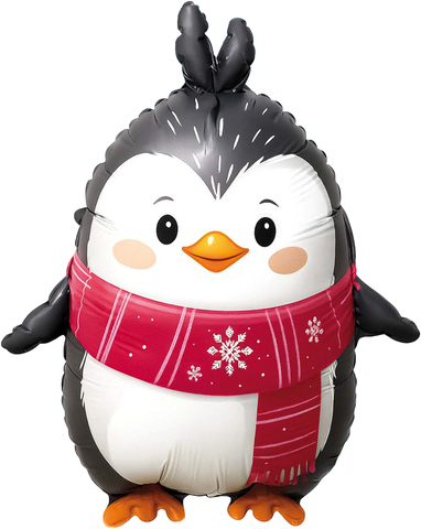 Аг Фигура, Новогодний пингвин, 28''/71 см, 1 шт.