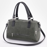 Сумка Саломея 504 македония оливковый + черный