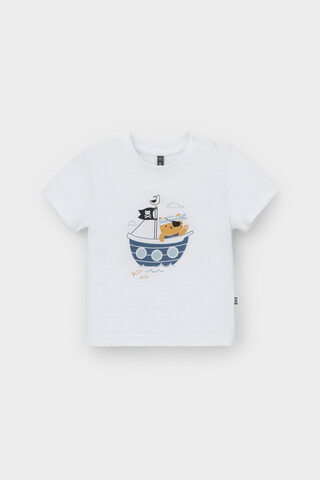 фуфайка  для мальчика  КР 302749/белый к564