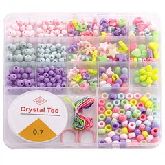 
          Набор для создания украшений-бусины Alingar, 170х165х18мм, "Queen", 10 вид.бус., подвес., ножницы, 1х7м леска, 1х2м нить, пластик.пенал с европод.