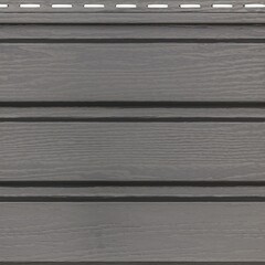 Софит широкий Альта-Профиль без перфорации Графит 3000х300 мм