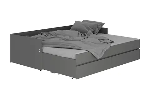 Кровать трансформер Симпл графит