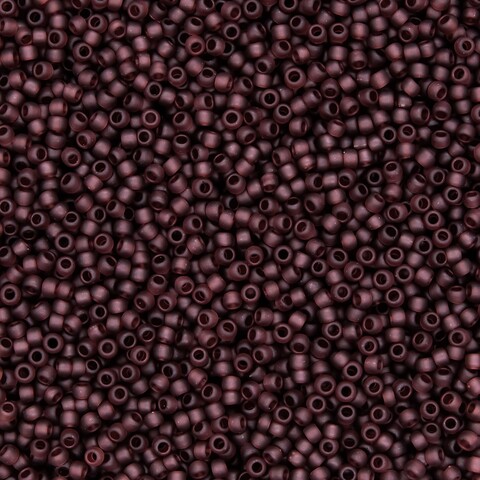 Японский бисер TOHO Round 15/0 (№6СF), прозрачный матовый